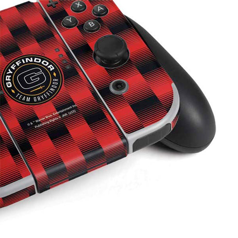 Wizarding Worlds Harry Potter Team Gryffindor Nintendo Switch OLED (2021) Skin